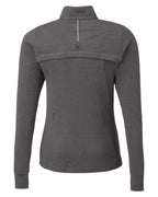 Spyder S17917, Women's Spyre Quarter-zip Pullover, Black Frost