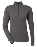 Spyder S17917, Women's Spyre Quarter-zip Pullover, Black Frost