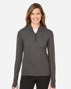 Spyder S17917, Women's Spyre Quarter-zip Pullover, Black Frost