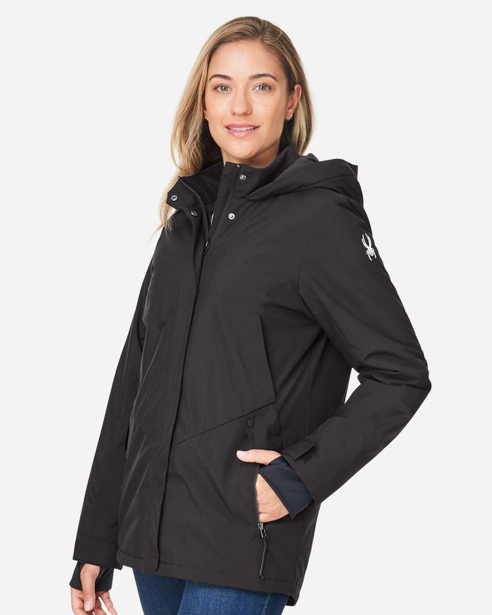 Spyder S18098, Women's Convert Insulated Jacket, Black
