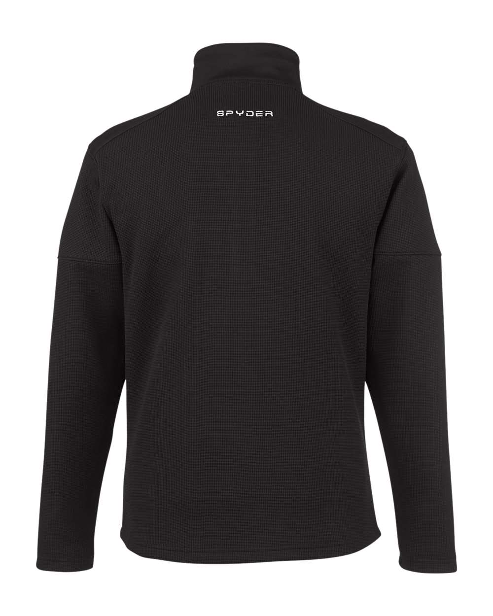 Spyder S18068, Men's Constant Canyon Quarter-zip Pullover, Black