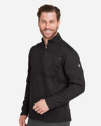 Spyder S18068, Men's Constant Canyon Quarter-zip Pullover, Black