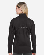 Spyder S18092, Women's Constant Canyon Quarter-zip Pullover, Black