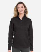 Spyder S18092, Women's Constant Canyon Quarter-zip Pullover, Black