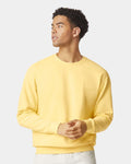 Comfort Colors 1466, Unisex Garment-dyed Lightweight Crewneck Sweatshirt, Black
