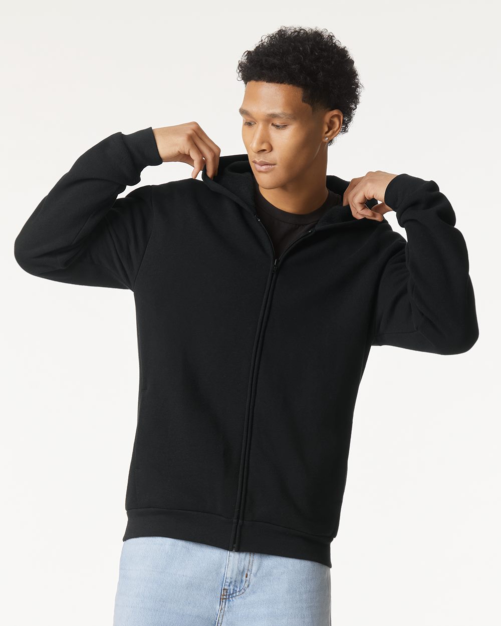 American Apparel 11690, Rf497, Black