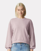American Apparel RF494, Fleece - Premium - Crew, Black