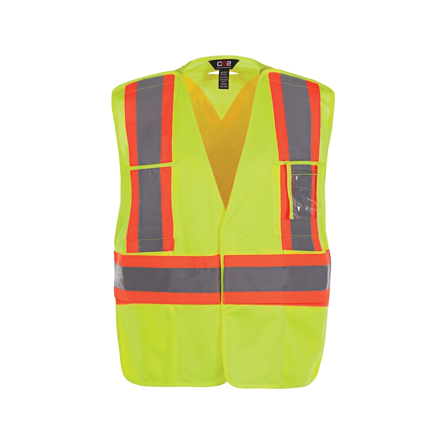 CX2 Hi-Vis-L01170 blank apparel item, ready for custom screen printing or embroidery
