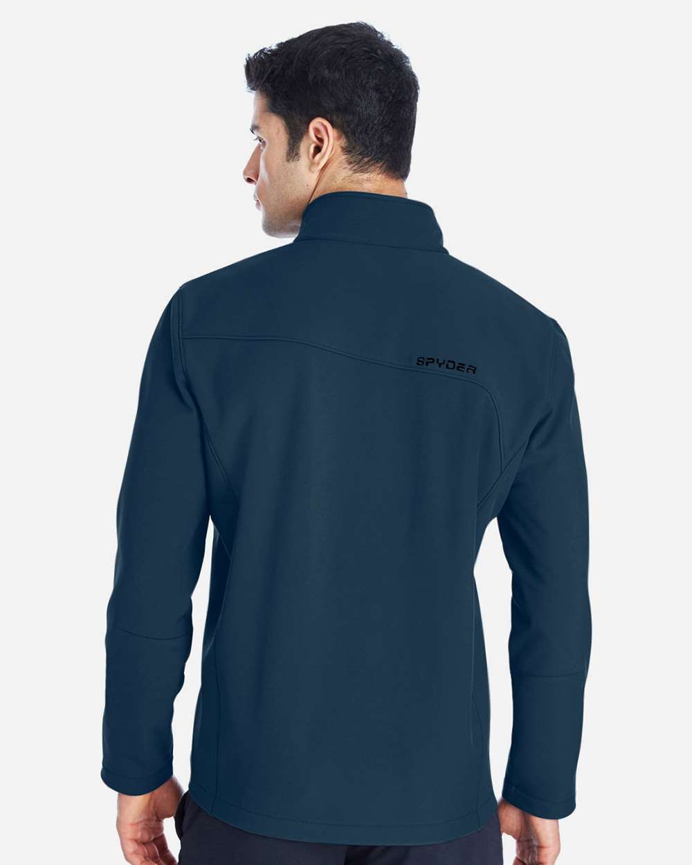 Spyder 187334, Men's Transport Soft Shell Jacket, Frontier/ Black