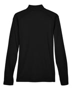Devon & Jones DG479W, Knits & Layering, Black/ Grey Heather/ Graphite