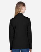 Devon & Jones DG479W, Knits & Layering, Black/ Grey Heather/ Graphite