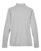 Devon & Jones DG479W, Knits & Layering, Grey Heather/ Grey H/ French Blue