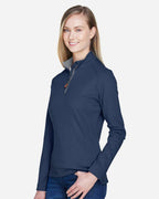 Devon & Jones DG479W, Knits & Layering, Navy/ Grey Heather/ Graphite