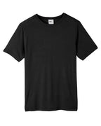 CORE365 CE111, Unisex Fusion Chromasoft Performance T-shirt, Black