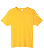 CORE365 CE111, Unisex Fusion Chromasoft Performance T-shirt, Campus Gold