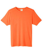 CORE365 CE111, Unisex Fusion Chromasoft Performance T-shirt, Campus Orange