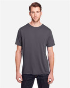 CORE365 CE111, Unisex Fusion Chromasoft Performance T-shirt, Carbon