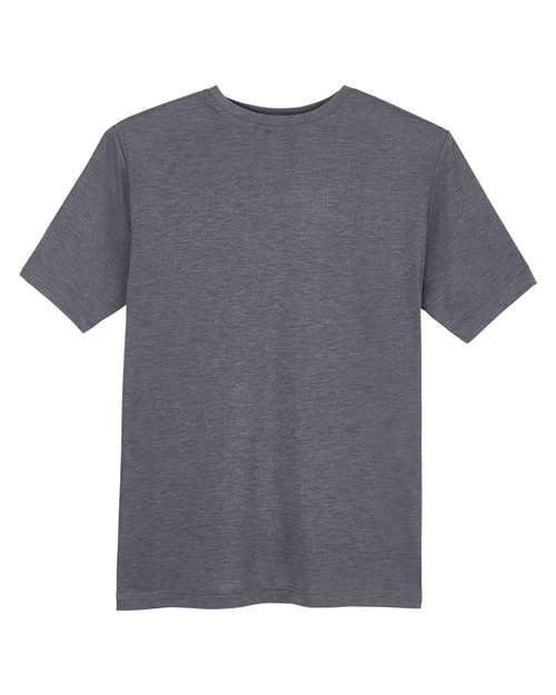 CORE365 CE111, Unisex Fusion Chromasoft Performance T-shirt, Carbon Heather