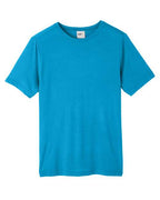 CORE365 CE111, Unisex Fusion Chromasoft Performance T-shirt, Electric Blue