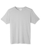 CORE365 CE111, Unisex Fusion Chromasoft Performance T-shirt, Platinum