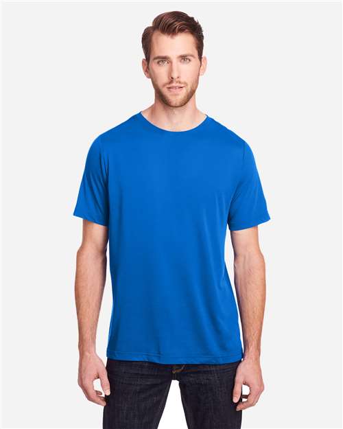 CORE365 CE111, Unisex Fusion Chromasoft Performance T-shirt, True Royal