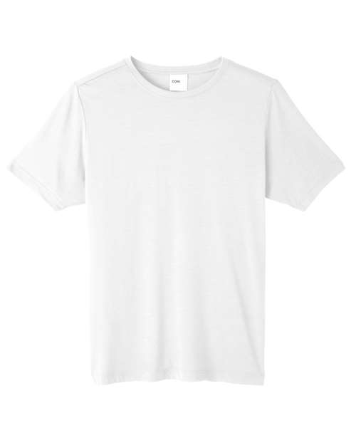 CORE365 CE111, Unisex Fusion Chromasoft Performance T-shirt, White