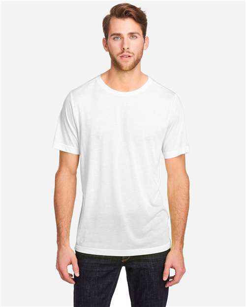 CORE365 CE111, Unisex Fusion Chromasoft Performance T-shirt, White