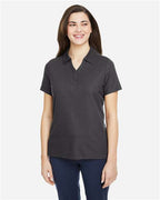 CORE365 CE112W, Women's Fusion Chromasoft Pique Polo, Carbon