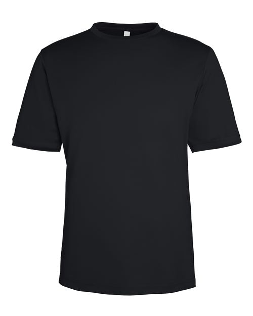 CORE365 CE10, Men's Fusion Chromasoft Performance T-shirt, Black