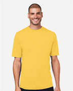 CORE365 CE10, Men's Fusion Chromasoft Performance T-shirt, Campus Gold