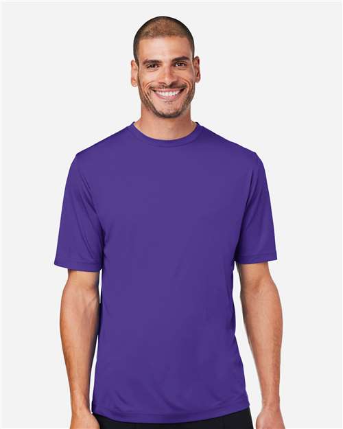 CORE365 CE10, Men's Fusion Chromasoft Performance T-shirt, Campus Purple