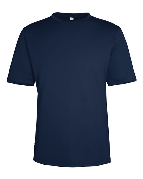 CORE365 CE10, Men's Fusion Chromasoft Performance T-shirt, Classic Navy