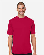 CORE365 CE10, Men's Fusion Chromasoft Performance T-shirt, Classic Red