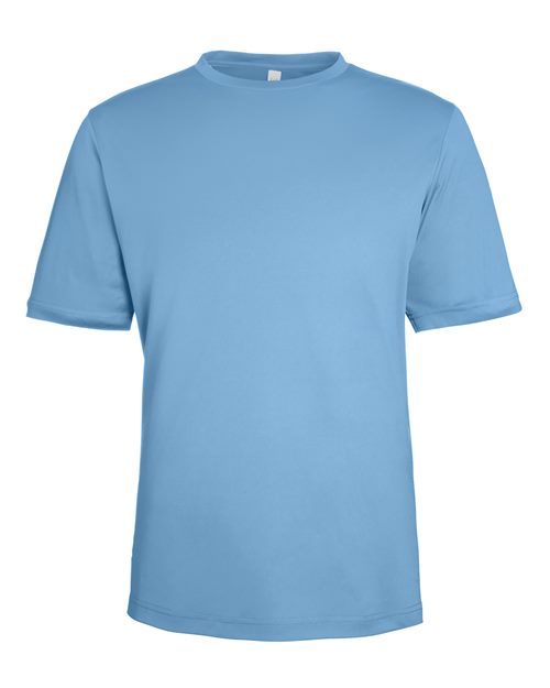CORE365 CE10, Men's Fusion Chromasoft Performance T-shirt, Columbia Blue