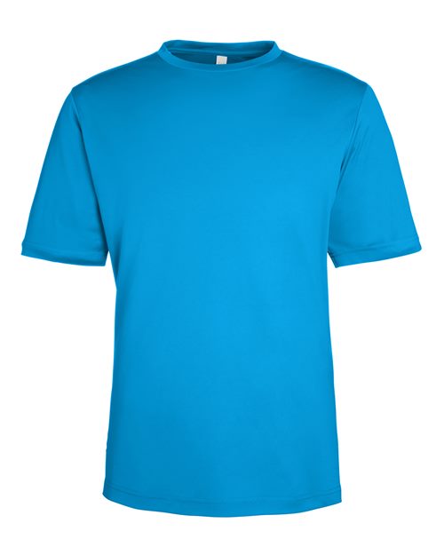 CORE365 CE10, Men's Fusion Chromasoft Performance T-shirt, Electric Blue