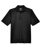 CORE365 88181, Men's Origin Performance Pique Polo, Black