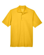 CORE365 88181, Men's Origin Performance Pique Polo, Campus Gold
