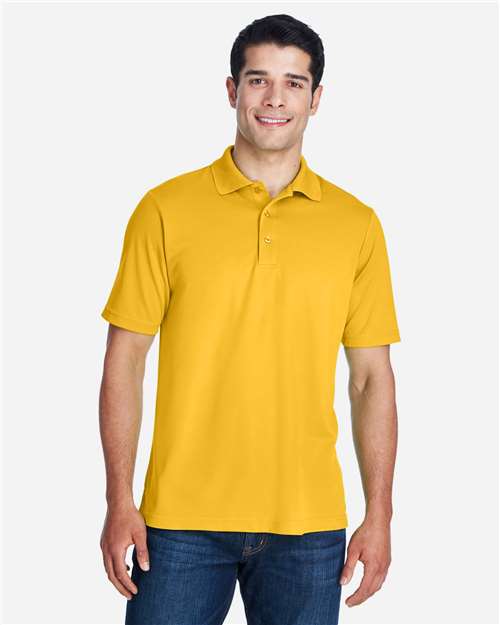 CORE365 88181, Men's Origin Performance Pique Polo, Campus Gold