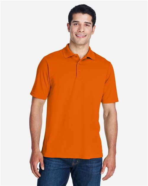 CORE365 88181, Men's Origin Performance Pique Polo, Campus Orange