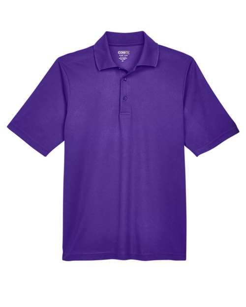 CORE365 88181, Men's Origin Performance Pique Polo, Campus Purple