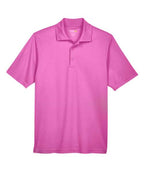 CORE365 88181, Men's Origin Performance Pique Polo, Charity Pink