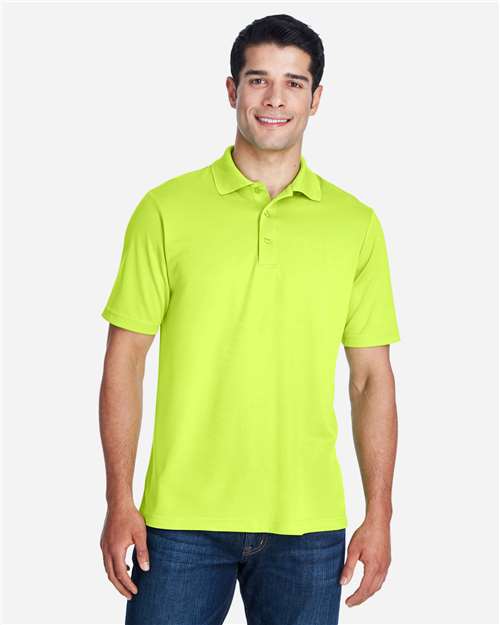 CORE365 88181, Men's Origin Performance Pique Polo, Safety Yellow