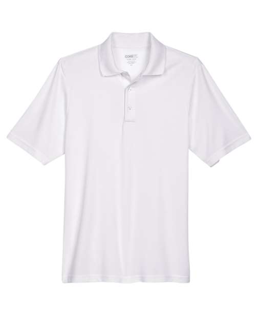 CORE365 88181, Men's Origin Performance Pique Polo, White