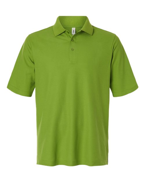 CORE365 CE106, Men's Fusion Chromasoft Performance Long Sleeve T-shirt, Acid Green