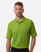 CORE365 CE106, Men's Fusion Chromasoft Performance Long Sleeve T-shirt, Acid Green