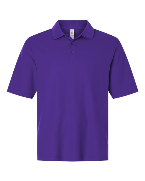 CORE365 CE106, Men's Fusion Chromasoft Performance Long Sleeve T-shirt, Campus Purple