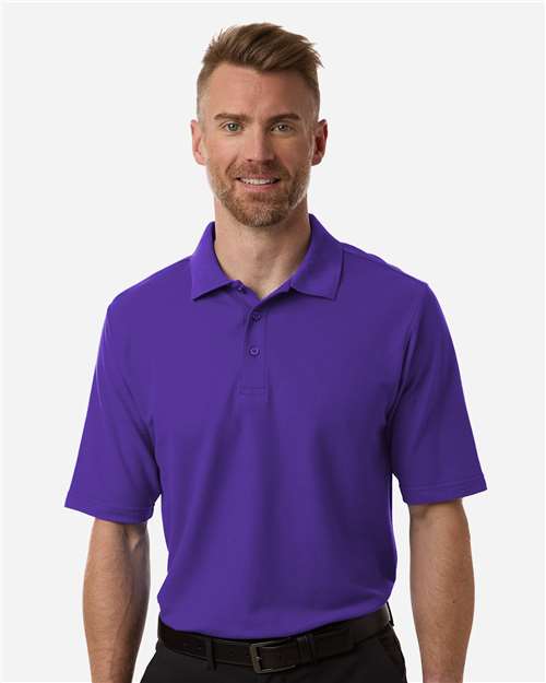 CORE365 CE106, Men's Fusion Chromasoft Performance Long Sleeve T-shirt, Campus Purple