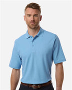 CORE365 CE106, Men's Fusion Chromasoft Performance Long Sleeve T-shirt, Columbia Blue