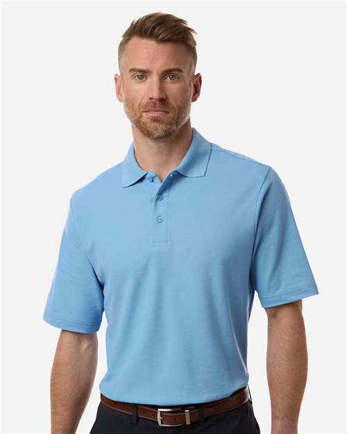 CORE365 CE106, Men's Fusion Chromasoft Performance Long Sleeve T-shirt, Columbia Blue