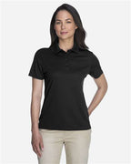 CORE365 78181, Women's Origin Performance Pique Polo, Black
